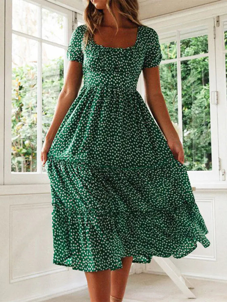 Encanto - Elegante vestido de manga corta