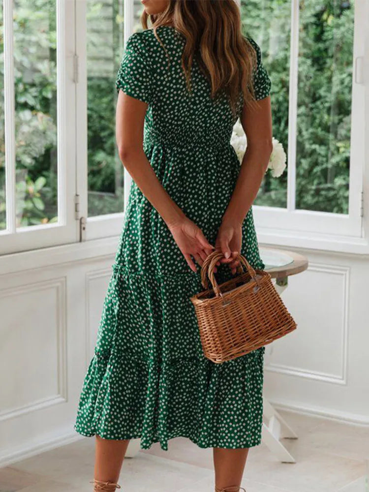 Encanto - Elegante vestido de manga corta