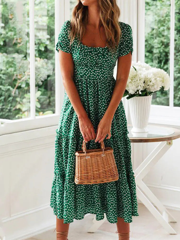 Encanto - Elegante vestido de manga corta