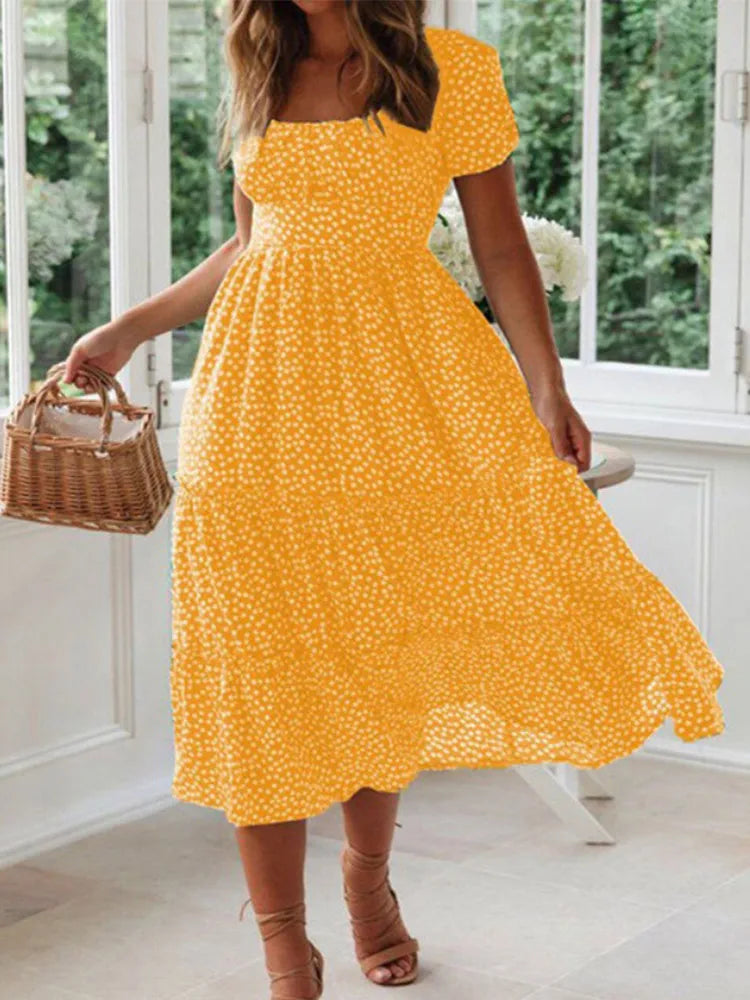 Encanto - Elegante vestido de manga corta