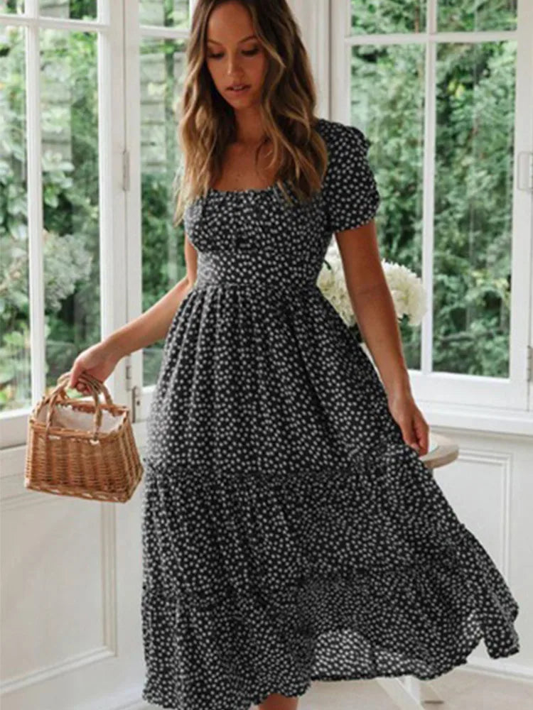 Encanto - Elegante vestido de manga corta