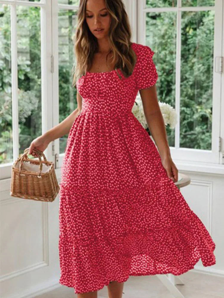 Encanto - Elegante vestido de manga corta